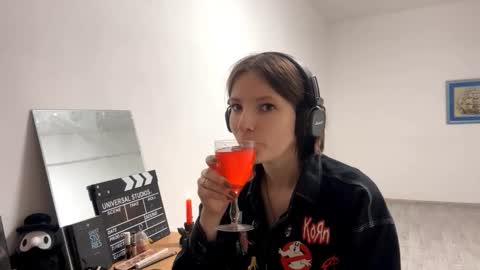 Snapshot of samdenafo chatting on 10.26.25 Lana online show from 10.26.25
