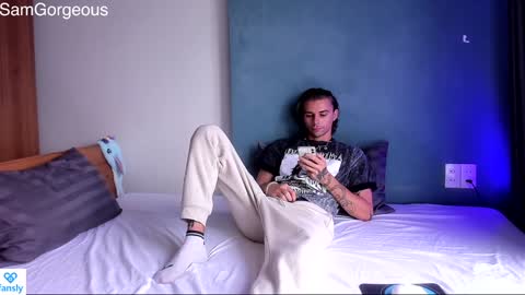 Snapshot of samgorgeous chatting on 12.15.24 Fansly - Top4fans online show from 12.15.24