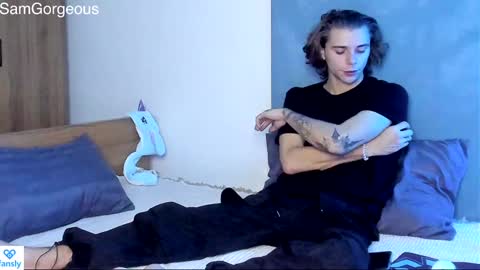 Snapshot of samgorgeous chatting on 01.25.25 Fansly - Top4fans online show from 01.25.25