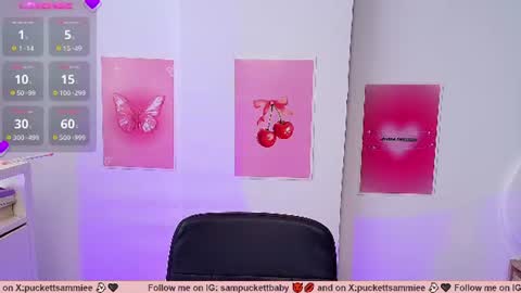 Snapshot of sampuckettbaby chatting on 07.04.26 sampuckettbaby online show from 07.04.26