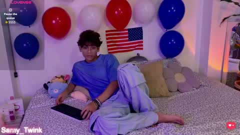 Snapshot of samy_twink chatting on 07.04.26 Sammy online show from 07.04.26