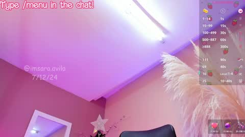 Snapshot of saraavila_ chatting on 12.08.24 SaraAvila  online show from 12.08.24