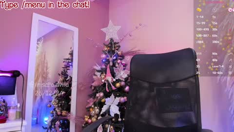 Snapshot of saraavila_ chatting on 12.27.24 SaraAvila  online show from 12.27.24
