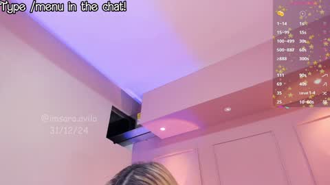 Snapshot of saraavila_ chatting on 12.31.24 SaraAvila  online show from 12.31.24