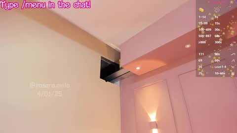 Snapshot of saraavila_ chatting on 01.05.25 SaraAvila  online show from 01.05.25