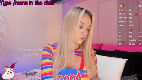 Snapshot of saraavila_ chatting on 01.31.25 SaraAvila  online show from 01.31.25