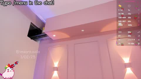 Snapshot of saraavila_ chatting on 02.02.25 SaraAvila  online show from 02.02.25