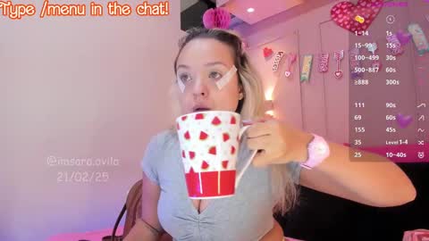 Snapshot of saraavila_ chatting on 02.21.25 SaraAvila  online show from 02.21.25