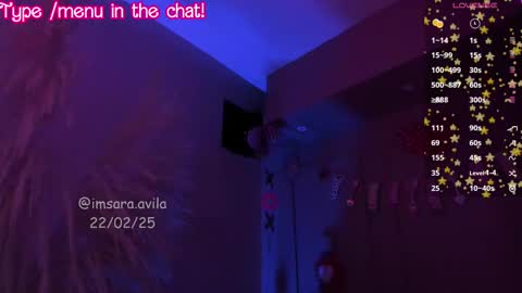 Snapshot of saraavila_ chatting on 02.23.25 SaraAvila  online show from 02.23.25