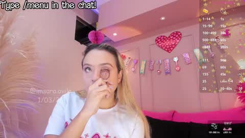Snapshot of saraavila_ chatting on 03.01.25 SaraAvila  online show from 03.01.25