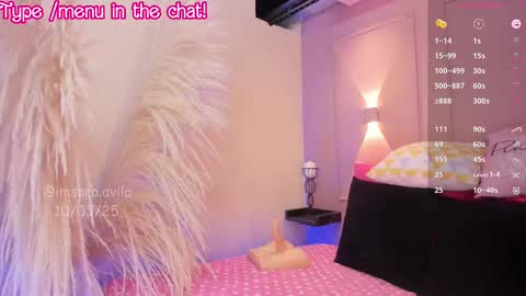 Snapshot of saraavila_ chatting on 03.11.25 SaraAvila  online show from 03.11.25