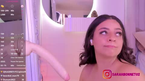 Snapshot of sarah_bonneth chatting on 03.07.25 Sarah Bonneth online show from 03.07.25