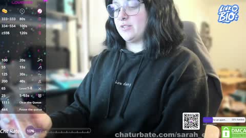 Sarah online show from 12.10.24