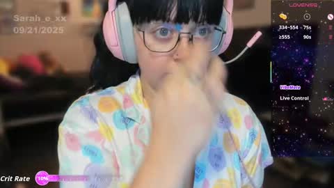 Sarah online show from 09.22.25