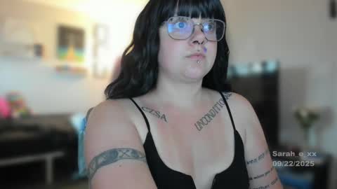 Sarah online show from 09.22.25