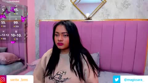 Snapshot of saramagiic chatting on 02.26.25 online show from 02.26.25