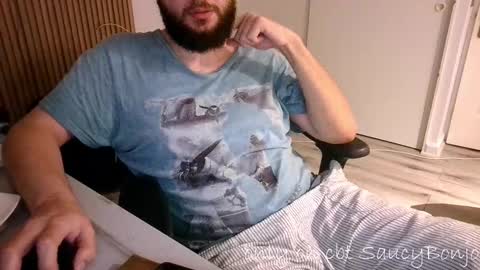 Snapshot of saucybonjo chatting on 02.25.25 Ben online show from 02.25.25