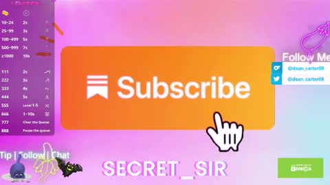 Dean Carter online show from 10.04.25