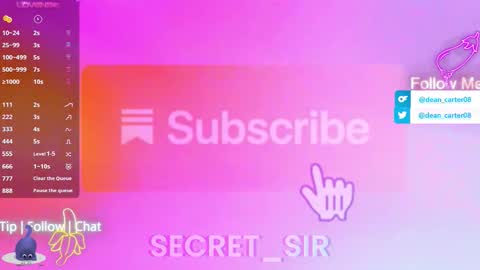 Dean Carter online show from 02.12.26