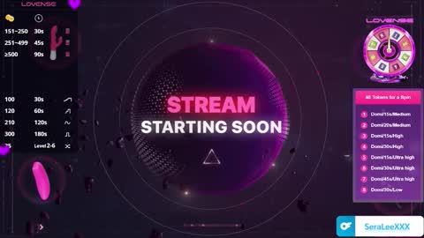 SeraLeeXXX online show from 12.15.25