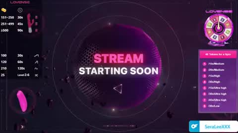 SeraLeeXXX online show from 07.01.26