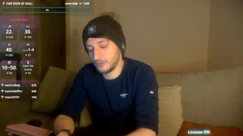 Sinnermann online show from 11.29.25