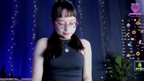 Snapshot of shantalcerezo chatting on 12.10.24 Cat-FOLLOWME and we talk IGshantal cerezo online show from 12.10.24
