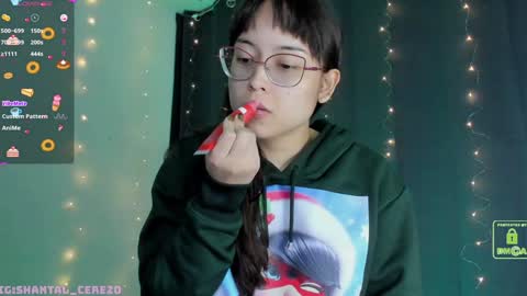Snapshot of shantalcerezo chatting on 12.23.24 Cat-FOLLOWME and we talk IGshantal cerezo online show from 12.23.24