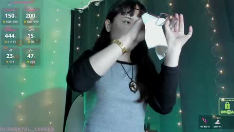 Snapshot of shantalcerezo chatting on 12.30.24 Cat-FOLLOWME and we talk IGshantal cerezo online show from 12.30.24