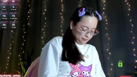 Snapshot of shantalcerezo chatting on 01.13.25 Cat-FOLLOWME and we talk IGshantal cerezo online show from 01.13.25