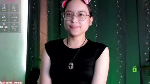 Snapshot of shantalcerezo chatting on 02.21.25 Cat-FOLLOWME and we talk IGshantal cerezo online show from 02.21.25