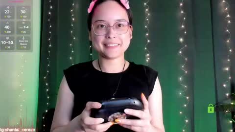 Snapshot of shantalcerezo chatting on 02.22.25 Cat-FOLLOWME and we talk IGshantal cerezo online show from 02.22.25