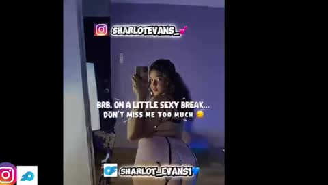 Snapshot of sharlot_evans_ chatting on 10.16.25 Sharlot online show from 10.16.25