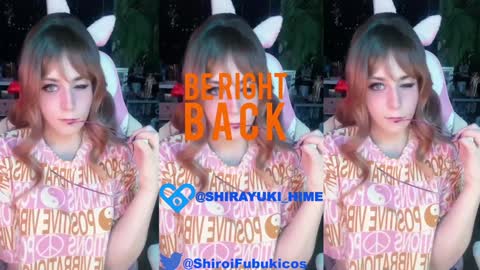 Snapshot of shirayuki_hime chatting on 01.17.25 Im Lilu Rosenblum Guys I have ----Ill be glad to see you there online show from 01.17.25