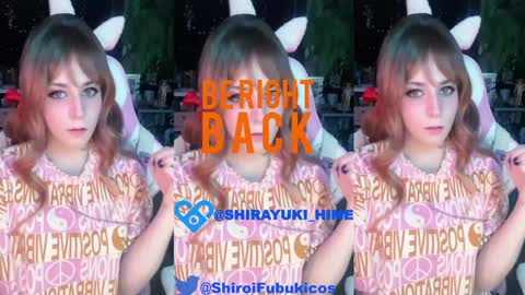 Snapshot of shirayuki_hime chatting on 01.19.25 Im Lilu Rosenblum Guys I have ----Ill be glad to see you there online show from 01.19.25
