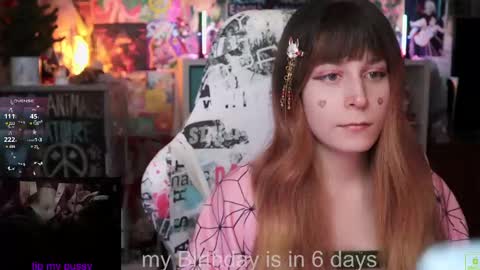 Snapshot of shirayuki_hime chatting on 02.14.25 Im Lilu Rosenblum Guys I have ----Ill be glad to see you there online show from 02.14.25