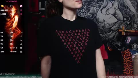 Snapshot of silentmary chatting on 02.18.25 Allmylinkssilentmary666 online show from 02.18.25