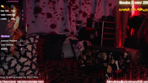 Snapshot of silentmary chatting on 10.10.25 Allmylinkssilentmary666 online show from 10.10.25