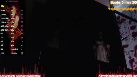 Snapshot of silentmary chatting on 10.30.25 Allmylinkssilentmary666 online show from 10.30.25