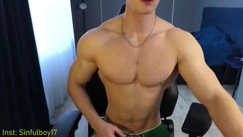 sinfulboyyy online show from 10.23.25