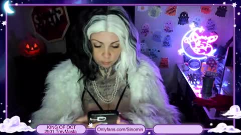 Sinomin online show from 10.28.25