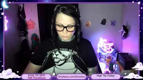 Sinomin online show from 11.22.25