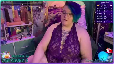 Snapshot of sirenwilde chatting on 05.25.26 Siren Wilde online show from 05.25.26