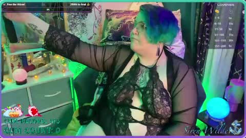 Snapshot of sirenwilde chatting on 06.08.26 Siren Wilde online show from 06.08.26