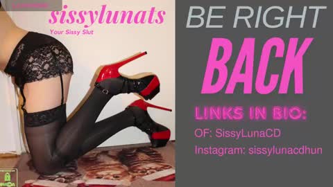 Snapshot of sissylunats chatting on 12.31.24 SissyLunaTS online show from 12.31.24