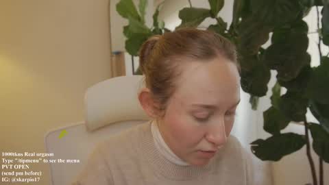 Im Scarlett  ONLINE  5pm-10pm NYC time  online show from 10.26.25