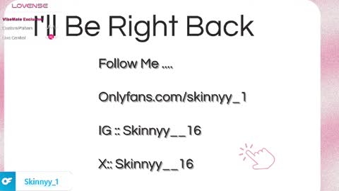 Snapshot of skinnyy__016__ chatting on 05.14.26 Skinnyy online show from 05.14.26