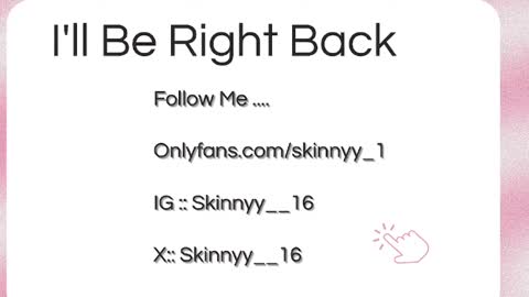 Snapshot of skinnyy__016__ chatting on 05.19.26 Skinnyy online show from 05.19.26