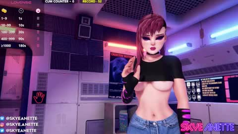 SkyeAnette online show from 01.19.25