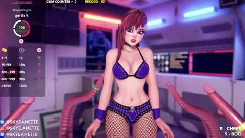 SkyeAnette online show from 02.02.25